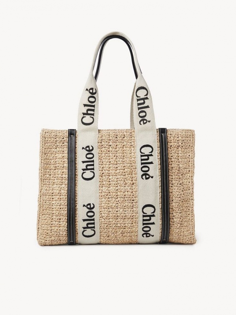 Bolso Tote Chloe Medium Woody Marrom | CHE-SR13368