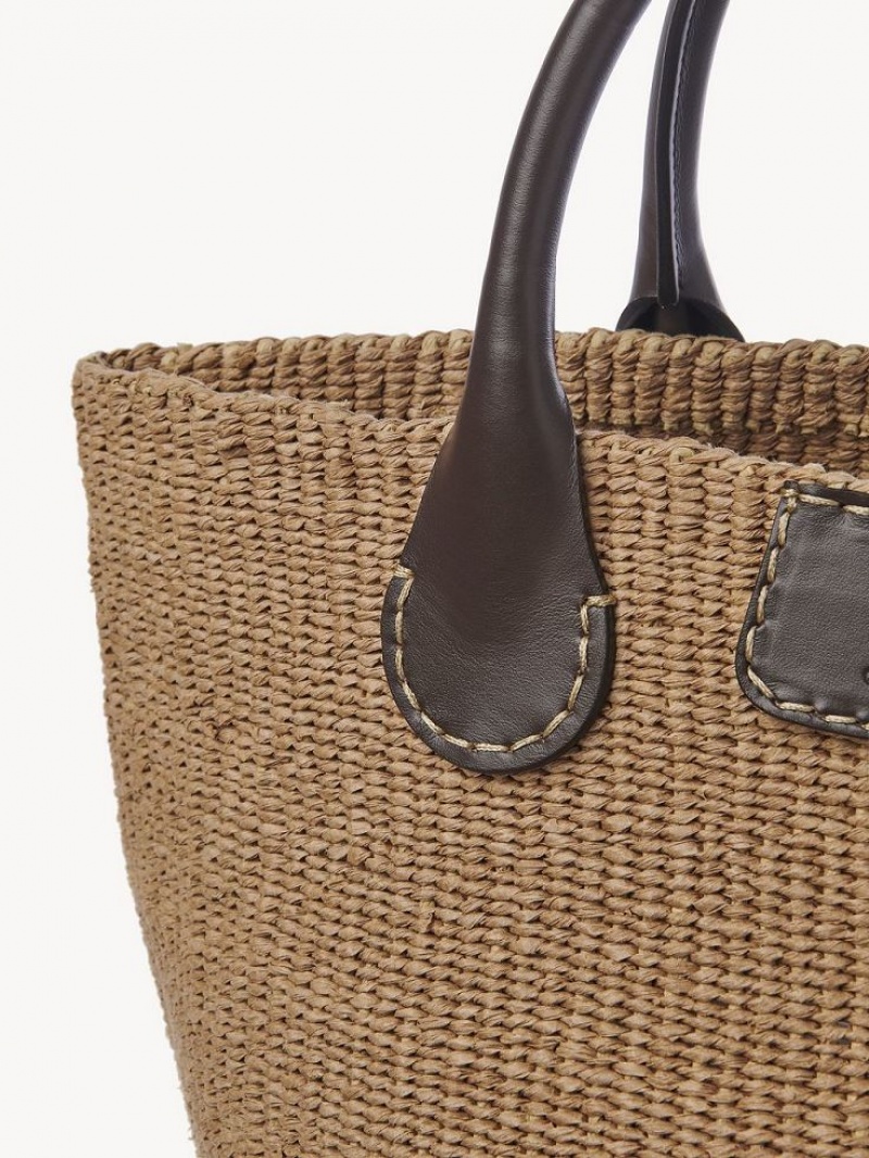 Bolso Tote Chloe X Eres Palma Large Basket Marrom | CHE-SR13336