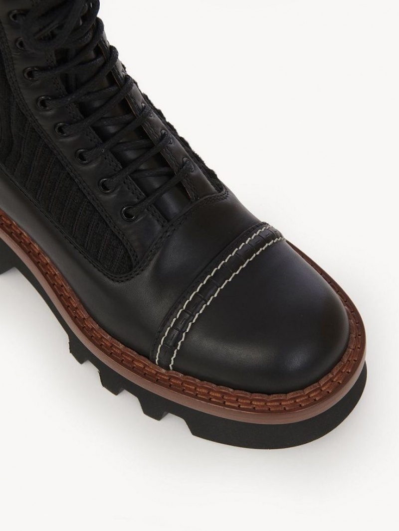 Botines Chloe Owena Negros | CHE-SR14213