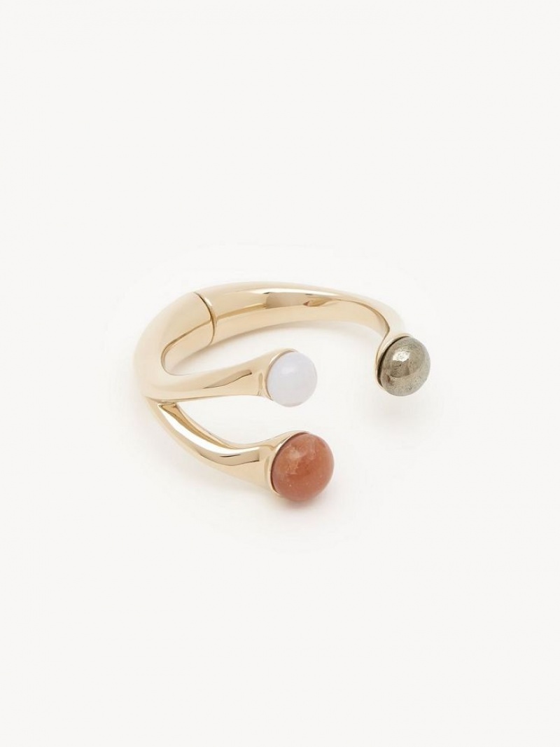 Brazaletes Chloe Ora Cuff Dorados | CHE-SR14354