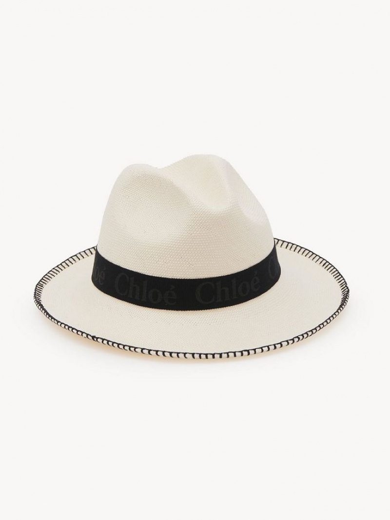 Sombreros Chloe Woody Panama Blancos | CHE-SR14498